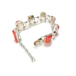 Bransoleta z naturalnym koralem