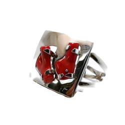 Bransoleta z naturalnym koralem