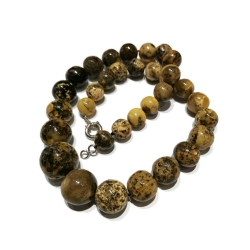Korale bursztynowe - kulki