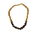 Naszyjnik z kolorowymi bursztynami