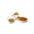 Srebrny komplet z naturalnymi cytrynami - druzy
